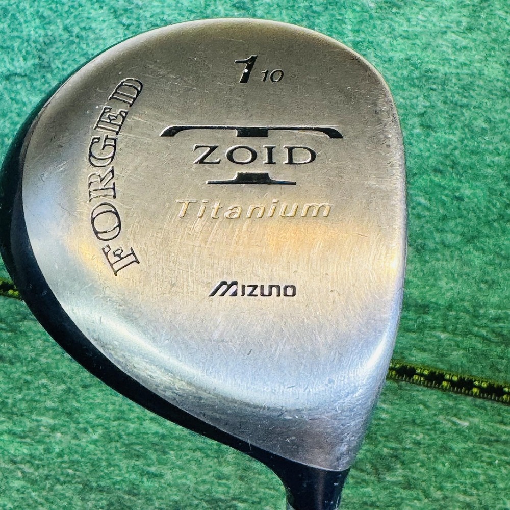 Vintage Mizuno Zoid Ti 1 Driver Mens RH Grafalloy ProLite 10° Graphite Japan